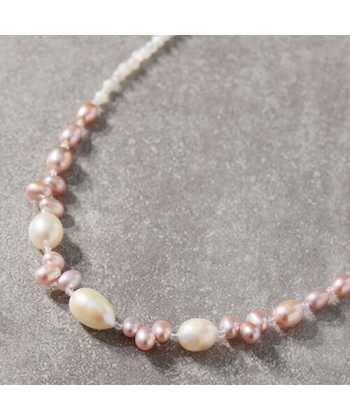 Liliane Burty ECLAT（Sサイズ） / リリアンビューティ エクラ ネックレス・ペンダント・チョーカー | 【一部店舗・オンラインショップ限定】淡水パールシェルマグネットネックレス | 詳細3