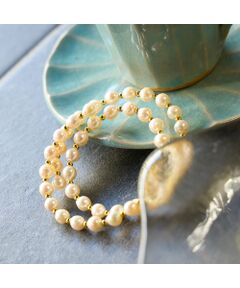 Liliane Burty ECLAT（Sサイズ） / リリアンビューティ エクラ ネックレス・ペンダント・チョーカー | 【オンラインショップ限定】アコヤパール2連ブレスレット