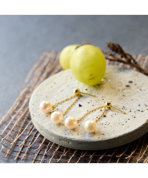 Liliane Burty ECLAT（Sサイズ） / リリアンビューティ エクラ ネックレス・ペンダント・チョーカー | 【オンラインショップ限定】アコヤパールフリースライドピアス | 詳細1