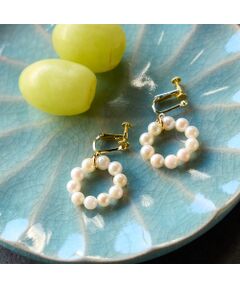 Liliane Burty ECLAT（Sサイズ） / リリアンビューティ エクラ ネックレス・ペンダント・チョーカー | 【オンラインショップ限定】アコヤパールフープイヤリング