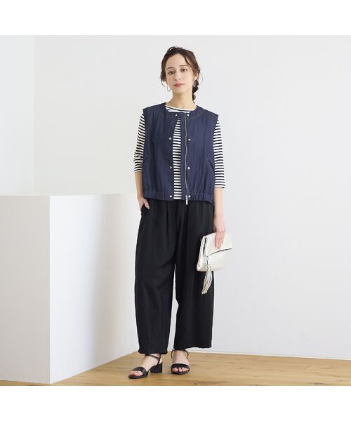 Liliane Burty ECLAT（Sサイズ） / リリアンビューティ エクラ ベスト | 【洗える】サラデニ×メッシュベスト | 詳細10