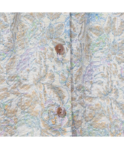 Liliane Burty ECLAT（Sサイズ） / リリアンビューティ エクラ シャツ・ブラウス | 【洗える】リバティ　ミラクルウェーブブラウス | 詳細6