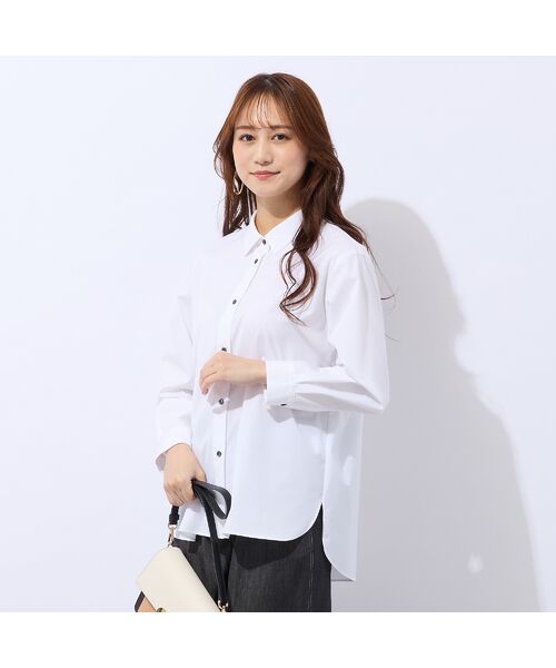 Liliane Burty ECLAT（Sサイズ） / リリアンビューティ エクラ シャツ・ブラウス | 【洗える】接触冷感・UVカットブラウス | 詳細1