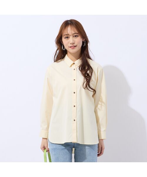Liliane Burty ECLAT（Sサイズ） / リリアンビューティ エクラ シャツ・ブラウス | 【洗える】接触冷感・UVカットブラウス | 詳細4
