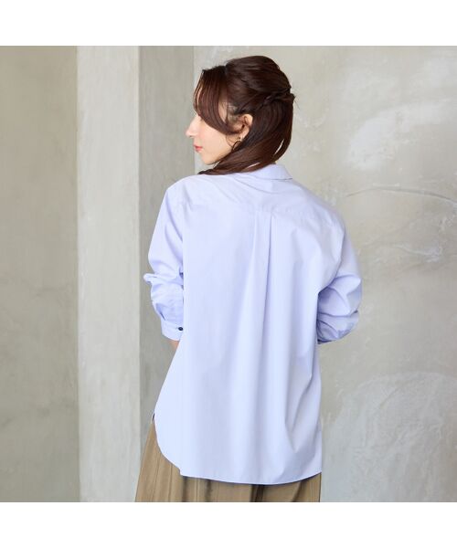 Liliane Burty ECLAT（Sサイズ） / リリアンビューティ エクラ シャツ・ブラウス | 【洗える】接触冷感・UVカットブラウス | 詳細9