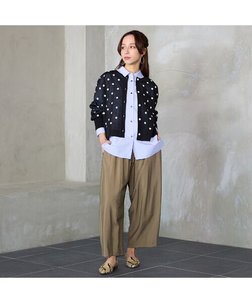 Liliane Burty ECLAT（Sサイズ） / リリアンビューティ エクラ シャツ・ブラウス | 【洗える】接触冷感・UVカットブラウス | 詳細11