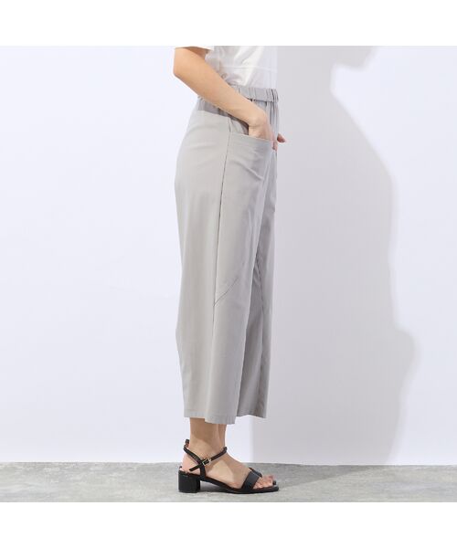 Liliane Burty ECLAT（Sサイズ） / リリアンビューティ エクラ ショート・ハーフ・半端丈パンツ | 【洗える・37.5テクノロジー】オールゴムパンツ | 詳細2