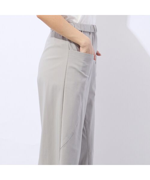 Liliane Burty ECLAT（Sサイズ） / リリアンビューティ エクラ ショート・ハーフ・半端丈パンツ | 【洗える・37.5テクノロジー】オールゴムパンツ | 詳細6