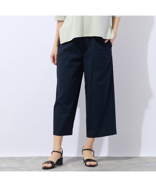 Liliane Burty ECLAT（Sサイズ） / リリアンビューティ エクラ ショート・ハーフ・半端丈パンツ | 【洗える】接触冷感クロップドパンツ | 詳細12