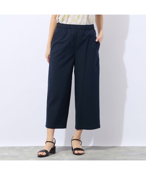 Liliane Burty ECLAT（Sサイズ） / リリアンビューティ エクラ ショート・ハーフ・半端丈パンツ | 【洗える】接触冷感クロップドパンツ | 詳細13