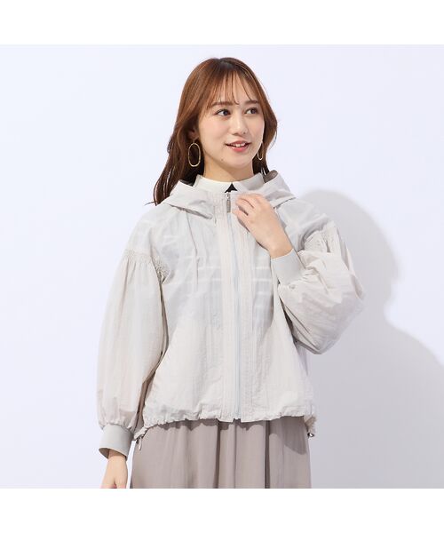 Liliane Burty ECLAT（Sサイズ） / リリアンビューティ エクラ その他アウター | シャーリングライトパーカ | 詳細1