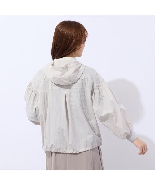 Liliane Burty ECLAT（Sサイズ） / リリアンビューティ エクラ その他アウター | シャーリングライトパーカ | 詳細3