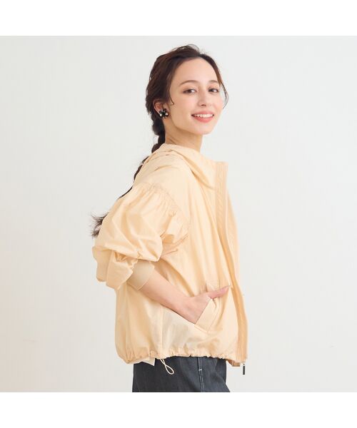 Liliane Burty ECLAT（Sサイズ） / リリアンビューティ エクラ その他アウター | シャーリングライトパーカ | 詳細8