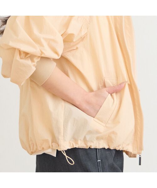 Liliane Burty ECLAT（Sサイズ） / リリアンビューティ エクラ その他アウター | シャーリングライトパーカ | 詳細11