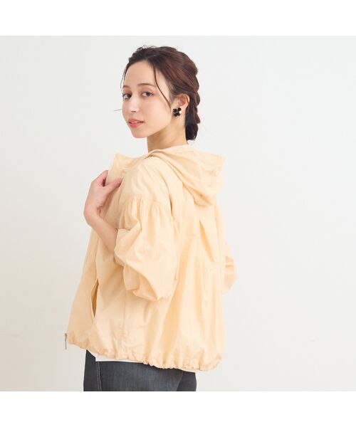 Liliane Burty ECLAT（Sサイズ） / リリアンビューティ エクラ その他アウター | シャーリングライトパーカ（オレンジ）