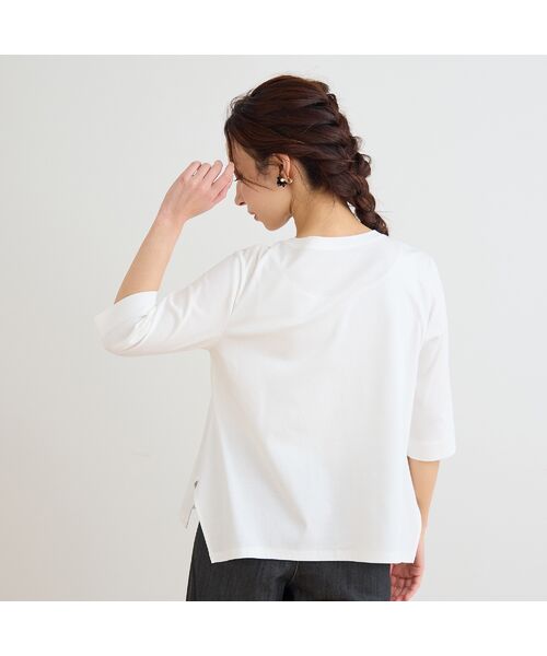 Liliane Burty ECLAT（Sサイズ） / リリアンビューティ エクラ カットソー | 【洗える】ドッグプリントTシャツ | 詳細3