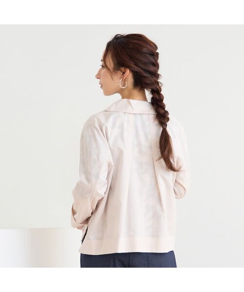 Liliane Burty ECLAT（Sサイズ） / リリアンビューティ エクラ シャツ・ブラウス | 【洗える】綿ローンブラウス | 詳細2