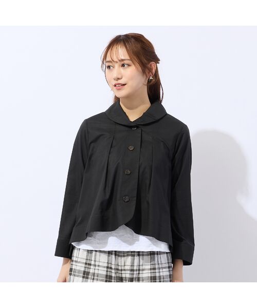 Liliane Burty ECLAT（Sサイズ） / リリアンビューティ エクラ シャツ・ブラウス | 【洗える】綿ローンブラウス | 詳細5