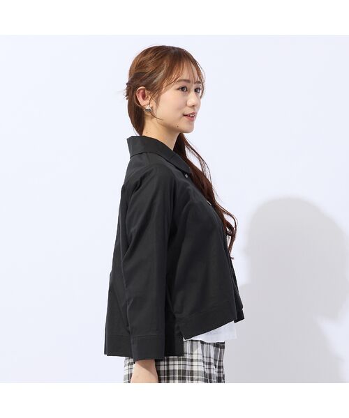 Liliane Burty ECLAT（Sサイズ） / リリアンビューティ エクラ シャツ・ブラウス | 【洗える】綿ローンブラウス | 詳細6