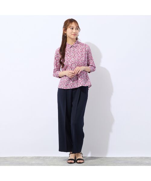 Liliane Burty ECLAT（Sサイズ） / リリアンビューティ エクラ その他パンツ | 【洗える・防しわ・接触冷感】センタープレスパンツ裏地なし | 詳細10