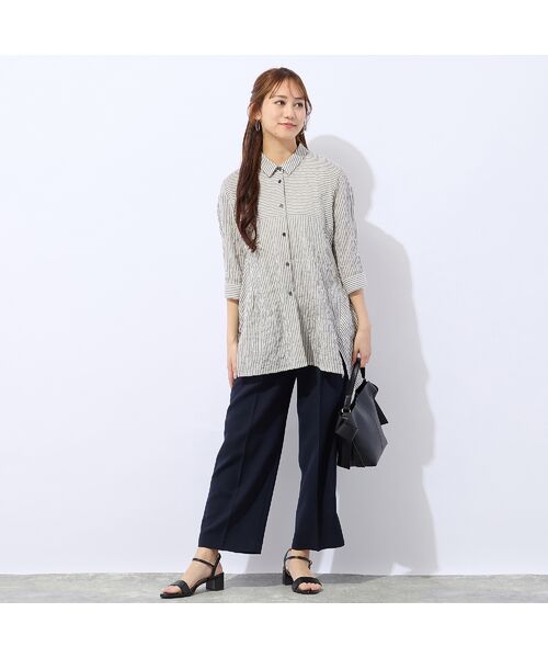 Liliane Burty ECLAT（Sサイズ） / リリアンビューティ エクラ その他パンツ | 【洗える・防しわ・接触冷感】センタープレスパンツ裏地なし | 詳細11