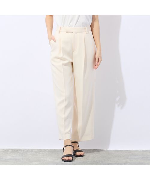 Liliane Burty ECLAT（Sサイズ） / リリアンビューティ エクラ その他パンツ | 【洗える・防しわ・接触冷感】センタープレスパンツ裏地付き | 詳細1