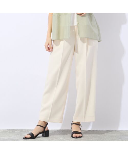 Liliane Burty ECLAT（Sサイズ） / リリアンビューティ エクラ その他パンツ | 【洗える・防しわ・接触冷感】センタープレスパンツ裏地付き | 詳細6