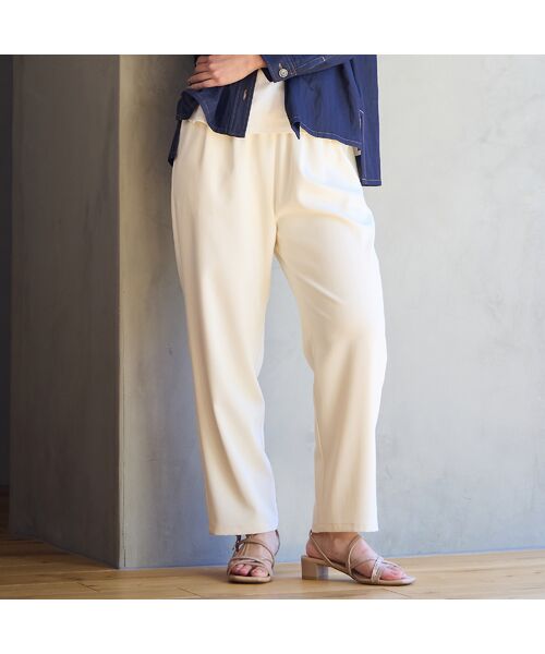 Liliane Burty ECLAT（Sサイズ） / リリアンビューティ エクラ その他パンツ | 【洗える・防しわ】オールゴムパンツ | 詳細4