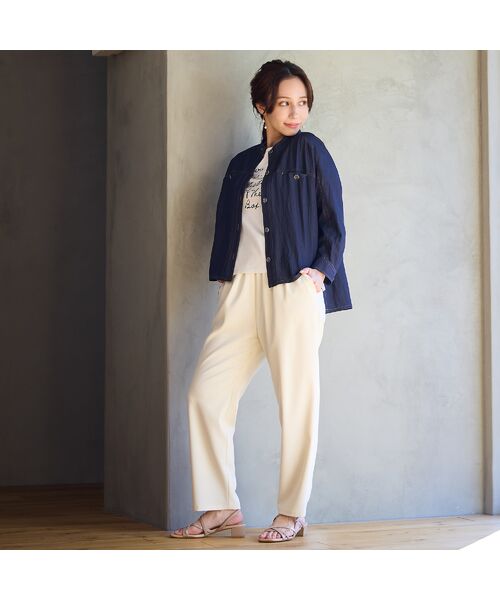 Liliane Burty ECLAT（Sサイズ） / リリアンビューティ エクラ その他パンツ | 【洗える・防しわ】オールゴムパンツ | 詳細5