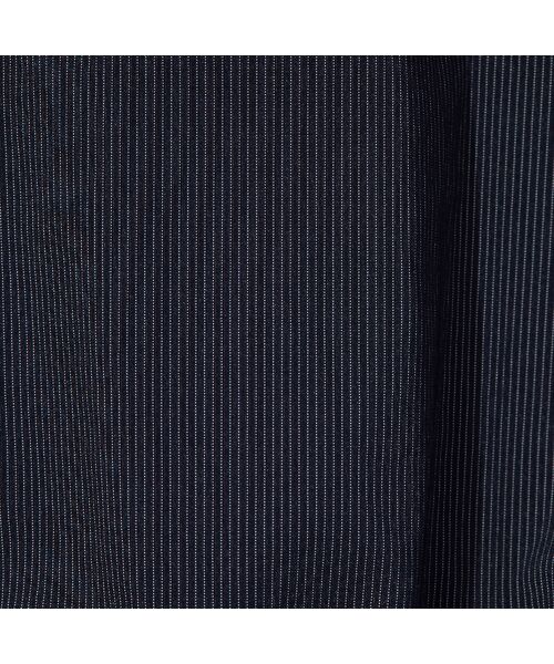 Liliane Burty ECLAT（Sサイズ） / リリアンビューティ エクラ ショート・ハーフ・半端丈パンツ | 【洗える】ナイロンストライプクロップドパンツ | 詳細7