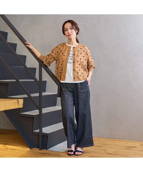 Liliane Burty ECLAT（Sサイズ） / リリアンビューティ エクラ カットソー | 【洗える・接触冷感】ロゴメッセージTシャツ | 詳細8