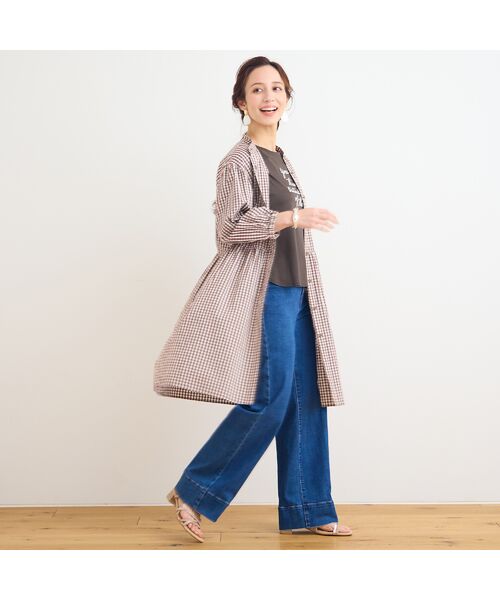 Liliane Burty ECLAT（Sサイズ） / リリアンビューティ エクラ カットソー | 【洗える・接触冷感】ロゴメッセージTシャツ | 詳細13