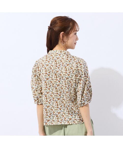 Liliane Burty ECLAT（Sサイズ） / リリアンビューティ エクラ カットソー | 【洗える】リバティプリントプルオーバーTシャツ | 詳細2