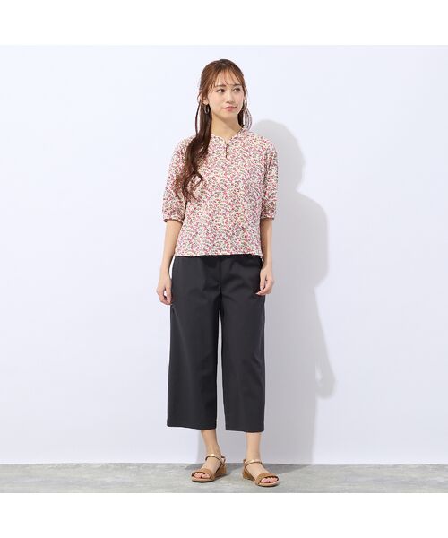 Liliane Burty ECLAT（Sサイズ） / リリアンビューティ エクラ カットソー | 【洗える】リバティプリントプルオーバーTシャツ | 詳細6