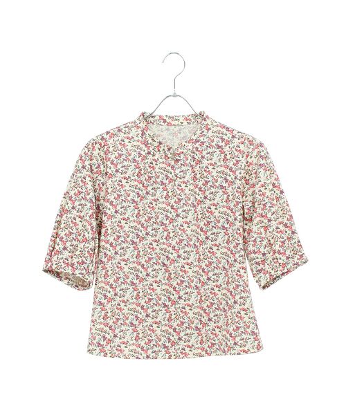 Liliane Burty ECLAT（Sサイズ） / リリアンビューティ エクラ カットソー | 【洗える】リバティプリントプルオーバーTシャツ | 詳細9