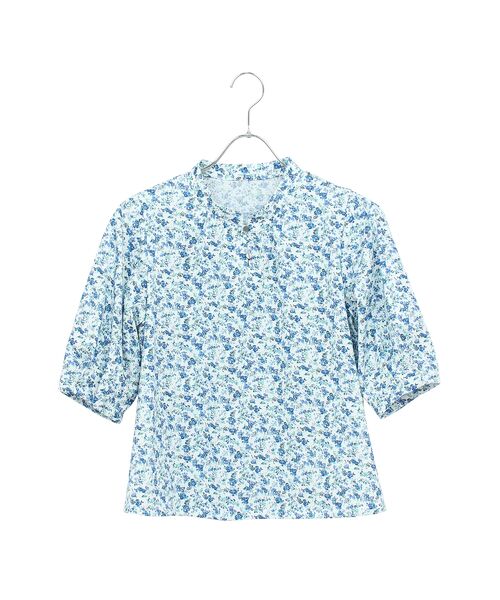 Liliane Burty ECLAT（Sサイズ） / リリアンビューティ エクラ カットソー | 【洗える】リバティプリントプルオーバーTシャツ | 詳細14