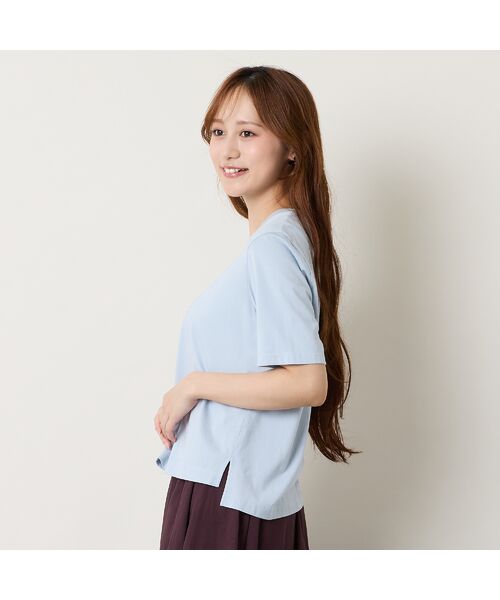Liliane Burty ECLAT（Sサイズ） / リリアンビューティ エクラ カットソー | 【洗える】箔プリントロゴTシャツ | 詳細10