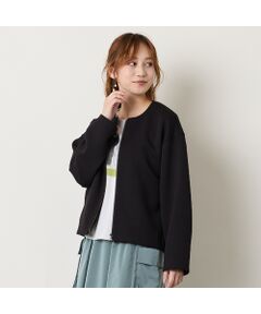 Liliane Burty ECLAT（Sサイズ） / リリアンビューティ エクラ ノーカラージャケット | ノーカラーダンボールジャケット