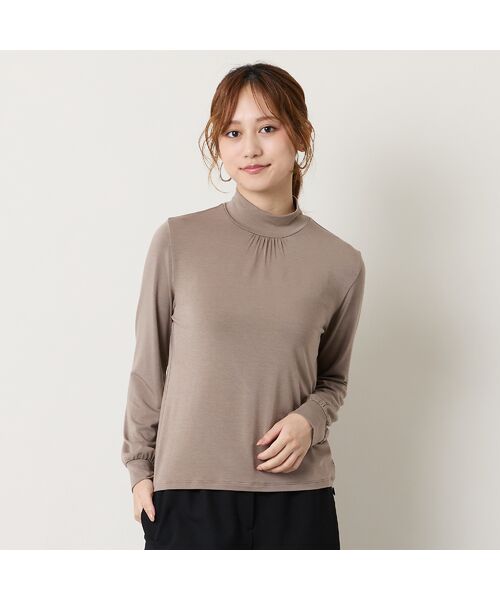 Liliane Burty ECLAT（Sサイズ） / リリアンビューティ エクラ カットソー | 【洗える】吸湿発熱ハイネックTシャツ | 詳細7