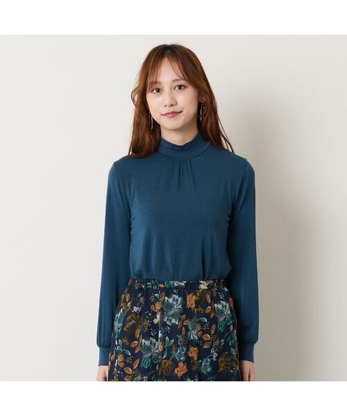 Liliane Burty ECLAT（Sサイズ） / リリアンビューティ エクラ カットソー | 【洗える】吸湿発熱ハイネックTシャツ | 詳細10