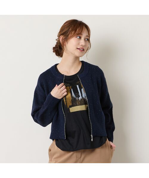 Liliane Burty ECLAT（Sサイズ） / リリアンビューティ エクラ カットソー | 【洗える】スムースプリント長袖Tシャツ | 詳細8