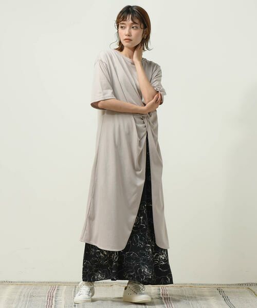 セール セット商品 ねじりワンピ 花柄ワンピ ワンピース Lipstar リップスター ファッション通販 タカシマヤファッションスクエア