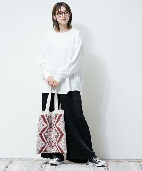 セール オルテガ柄ニットバッグ バッグ Lipstar リップスター ファッション通販 タカシマヤファッションスクエア