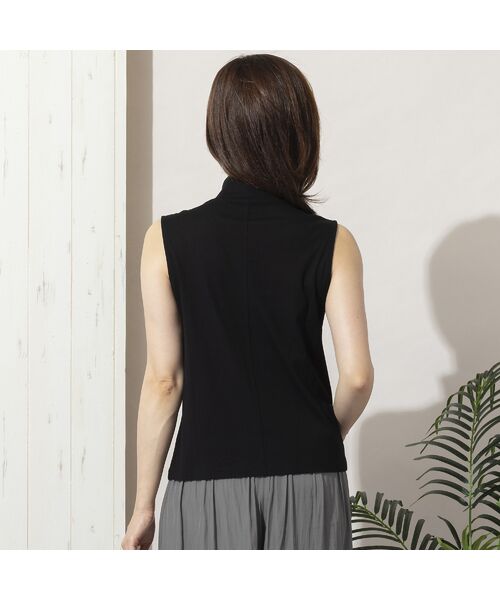 コットン100 のハイネックタンクトップ タンクトップ Lobjie ロブジェ ファッション通販 タカシマヤファッションスクエア