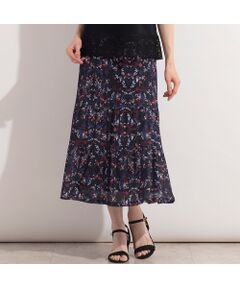 セットアップ可能】8枚接ぎセミフレアスカート （ミニ・ひざ丈スカート