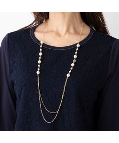 LOBJIE / ロブジェ ネックレス・ペンダント・チョーカー | パールモチーフ チェーンネックレス