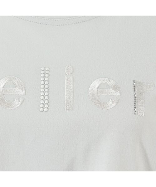 LOBJIE / ロブジェ カットソー | relier刺繍 タックスリーブTシャツ | 詳細3
