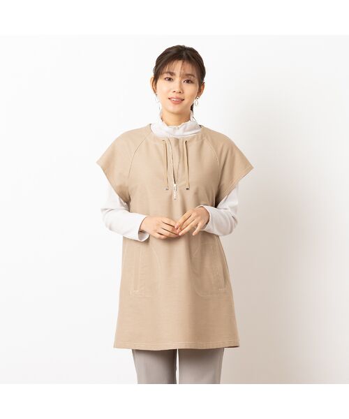 LOBJIE / ロブジェ カットソー | 【洗える・日本製】綿チュール ハイネックカットソー | 詳細6