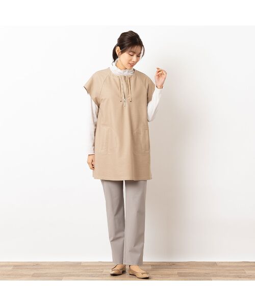 LOBJIE / ロブジェ カットソー | 【洗える・日本製】綿チュール ハイネックカットソー | 詳細7