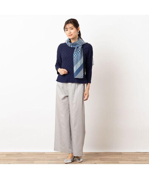 LOBJIE / ロブジェ マフラー・ショール・スヌード・ストール | ドット柄シルクストール | 詳細3